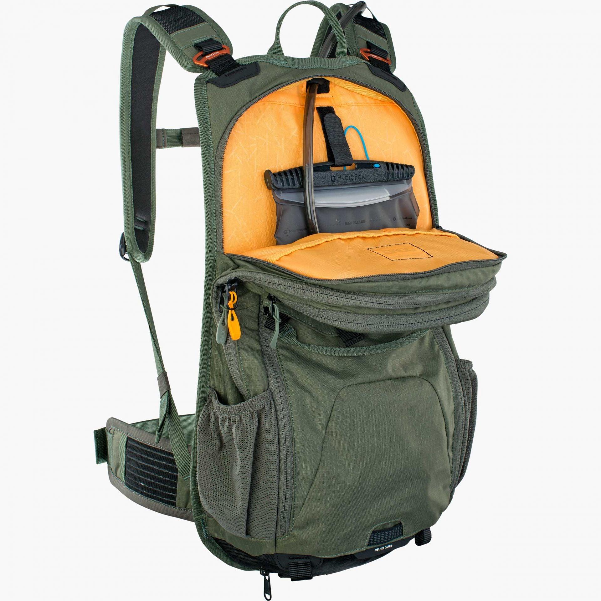Evoc Stage 12L Hydration Pack - Dark Olive - Image 5