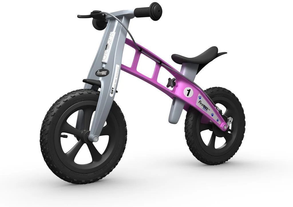 FirstBIKE Cross Balance Bike (with Brake) - Pink - Image 4