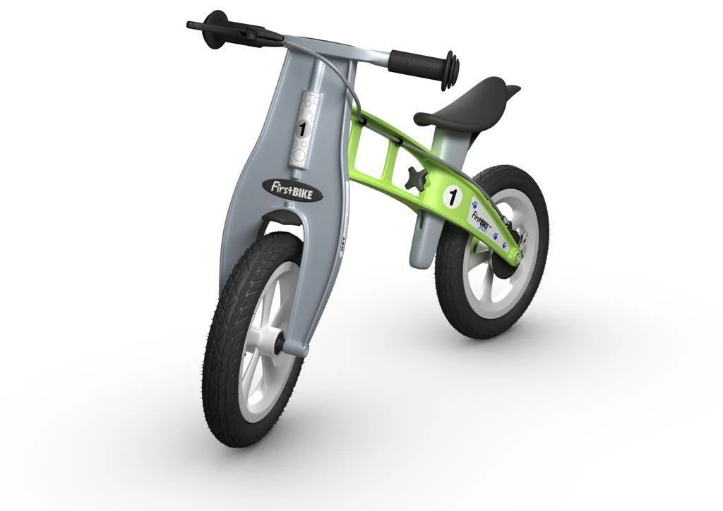 FirstBIKE Street Balance Bike (with Brake) - Green - Image 4