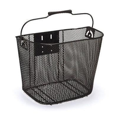 Front Mesh Basket for Light Weight Cargo - Black