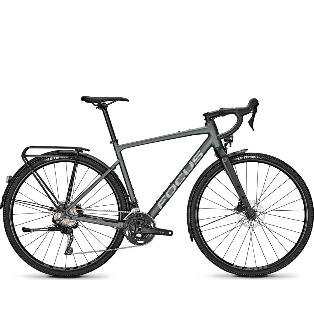 Focus Atlas 6.7 EQP Gravel Bike - Slate Grey