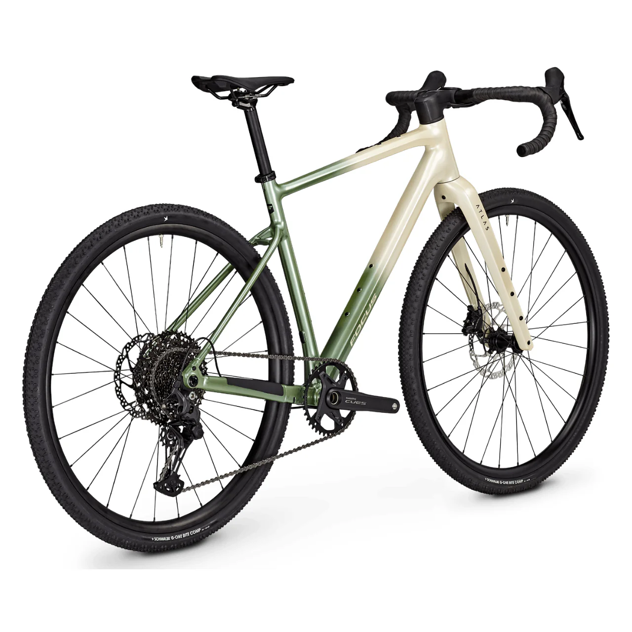 Focus Atlas 6.7 Gravel Bike - Champagne & Mint Grey - Image 2
