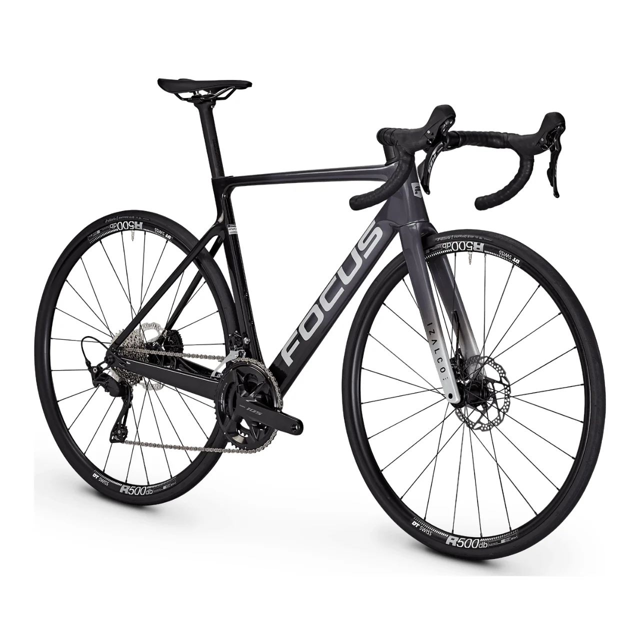 Focus Izalco Max 8.7 Road Bike - Steelgrey & Black Metallic - Image 2
