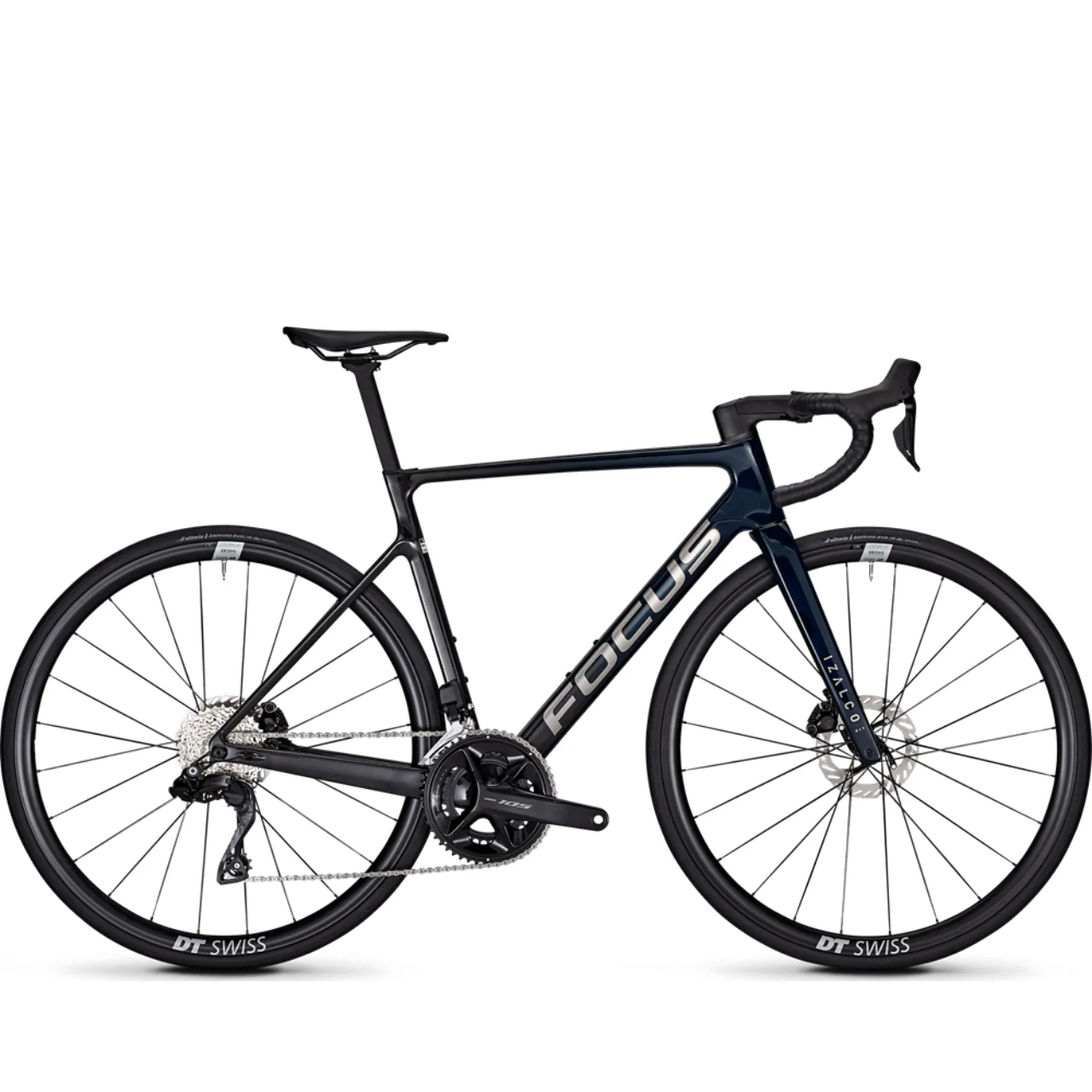 Focus Izalco Max 8.8 Road Bike - Azurblue Tinted & Black Metallic