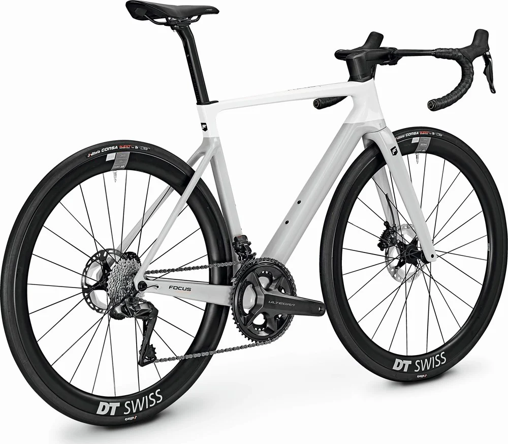 Focus Izalco Max 9.8 Road Bike - White & Lightgrey - Image 2