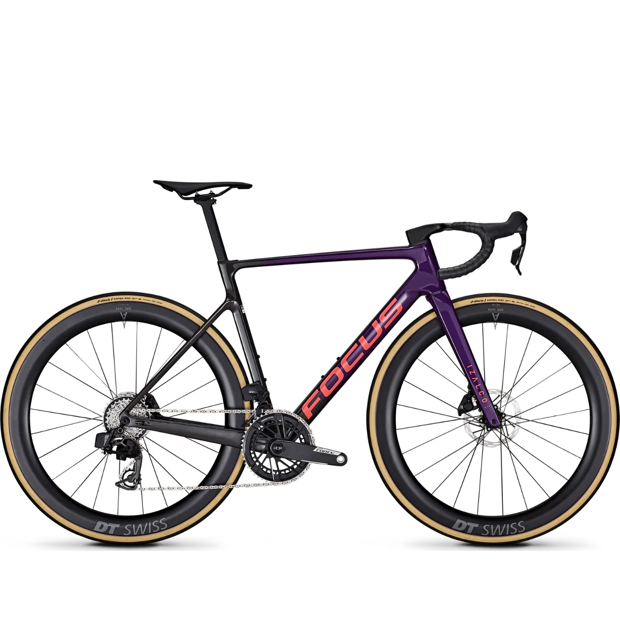 Focus Izalco Max 9.8 Road Bike - Dream Violet & Black Metallic