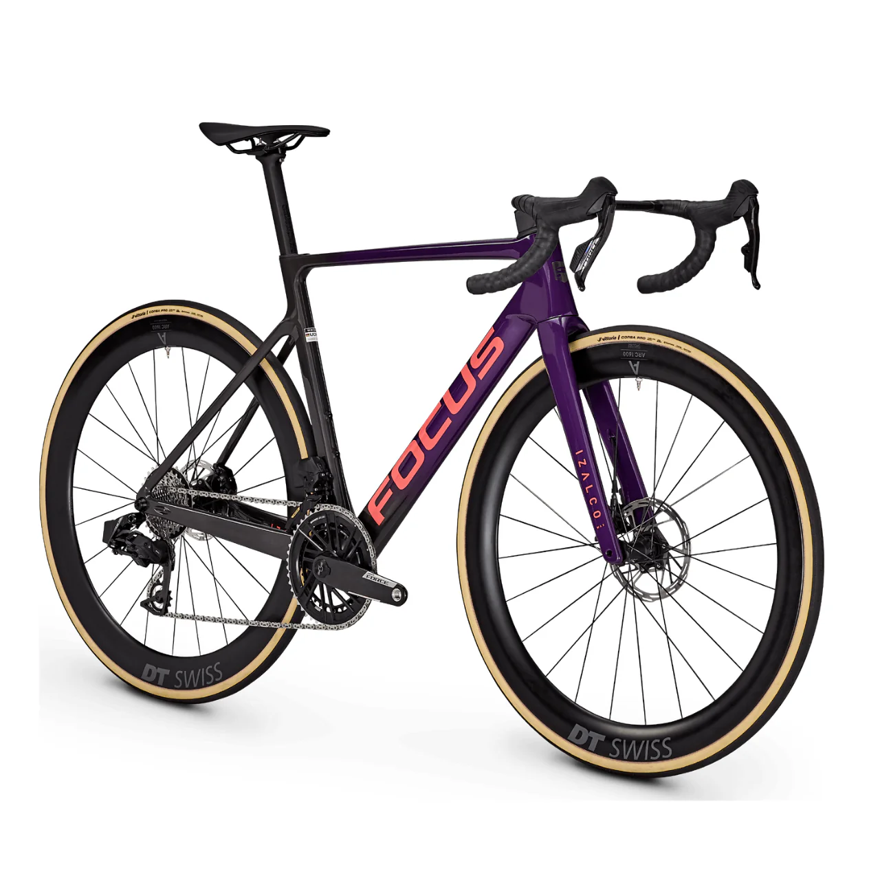 Focus Izalco Max 9.8 Road Bike - Dream Violet & Black Metallic - Image 2