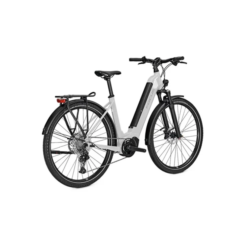 Focus Planet2 6.9 (Ex-Demo) Step Thru 625w Electric Bike - Pearl White - Image 2