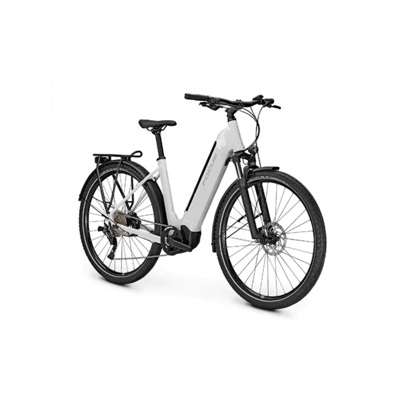 Focus Planet2 6.9 (Ex-Demo) Step Thru 625w Electric Bike - Pearl White - Image 3