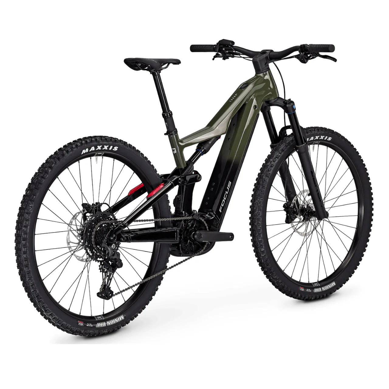 Focus Thron2 6.7 Electric Mountain Bike - Green - Image 3