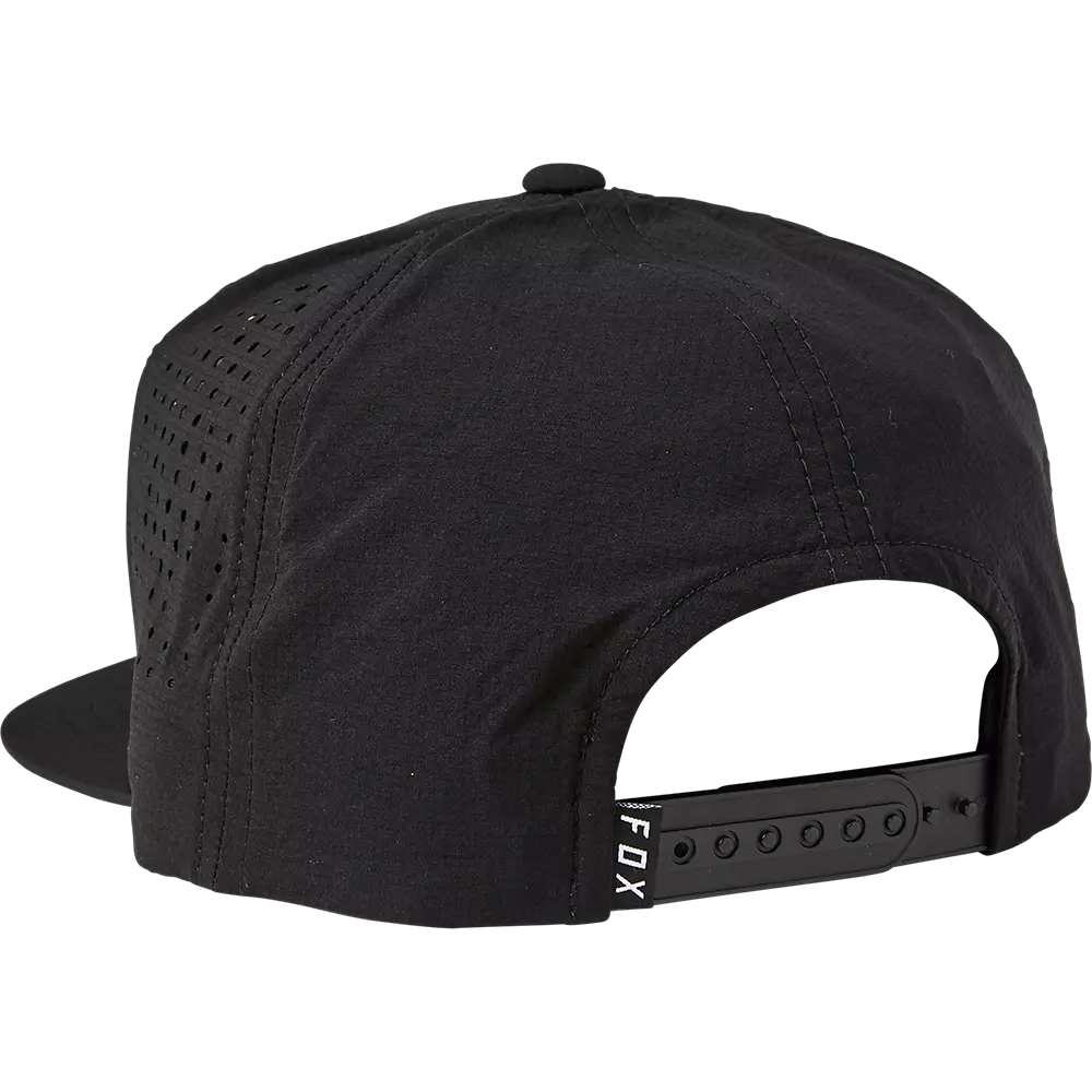FOX Badge Snapback Hat - Black - Image 2