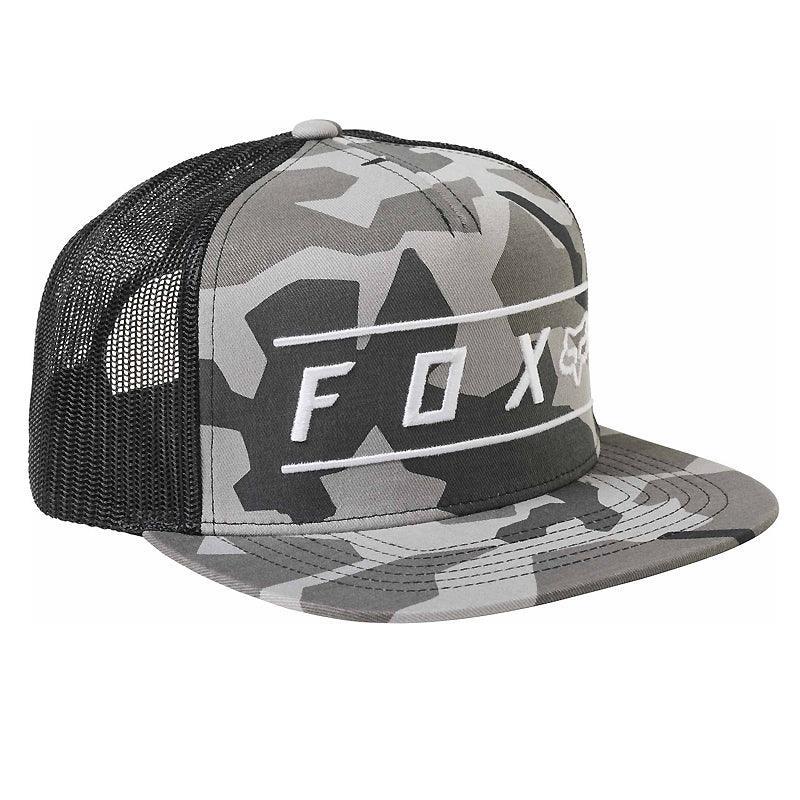 Fox Pinnacle Mesh Snapback - Black Camo