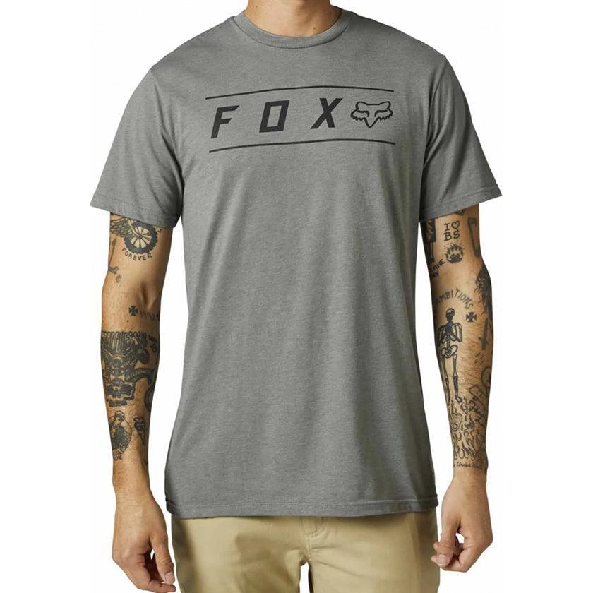 Fox Pinnacle SS Premium Tee - Heather Graphite
