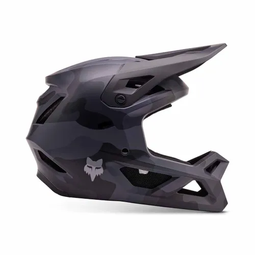 Fox Rampage Camo Helmet - Black Camo