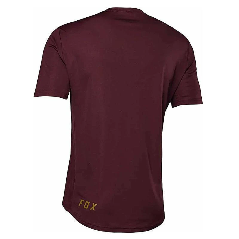 Fox Ranger SS Jersey - Dark Maroon - Image 2
