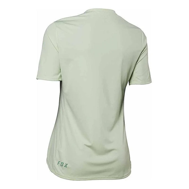 Fox Ranger Foxhead Womens SS Jersey - Acid Green - Image 2