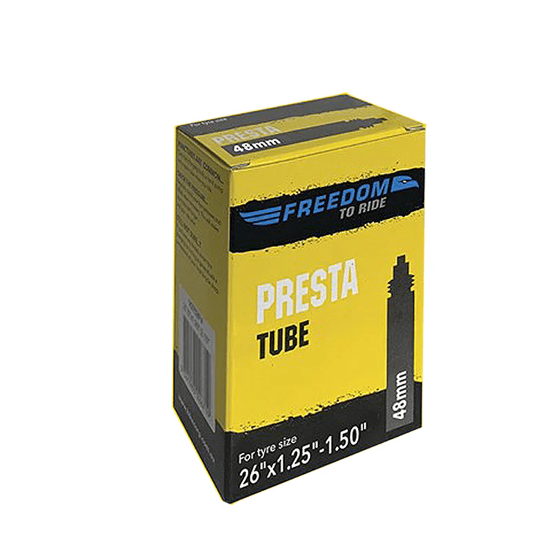 Freedom To Ride Inner Tube - Presta 48mm Valve - 26" x 1.25-1.50"