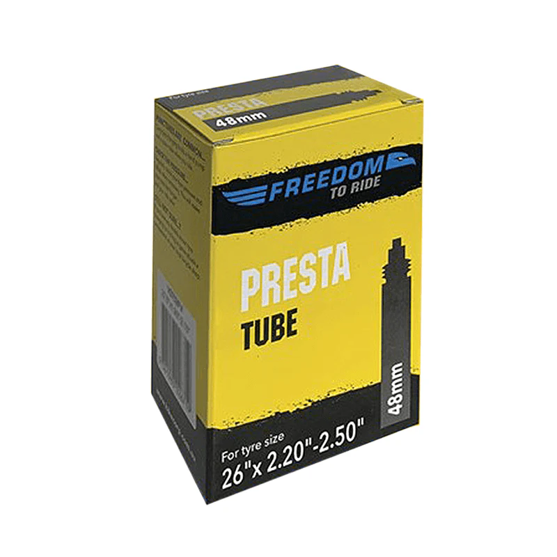 Freedom To Ride Inner Tube - Presta 48mm Valve - 26" x 2.20-2.50"