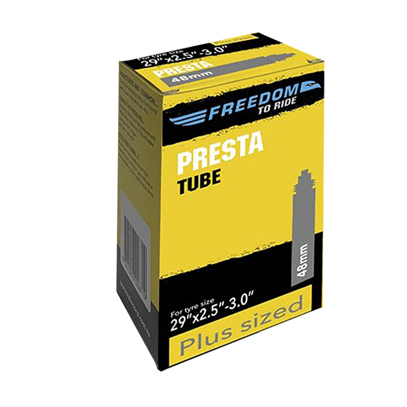 Freedom To Ride Inner Tube - Presta 48mm Valve - 27.5" x 2.5-3.0" Plus Sized