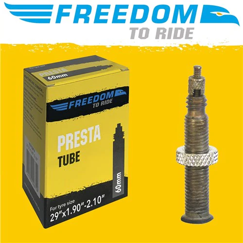 Freedom To Ride Inner Tube - Presta 60mm Valve - 29" x 1.90-2.10"