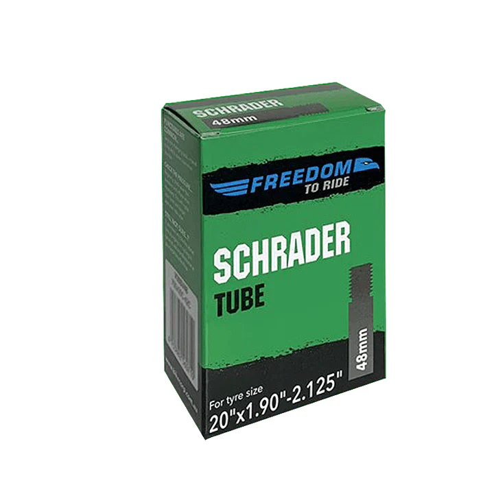 Freedom To Ride Inner Tube - Schrader 48mm Valve - 20" x 1.50-1.75"