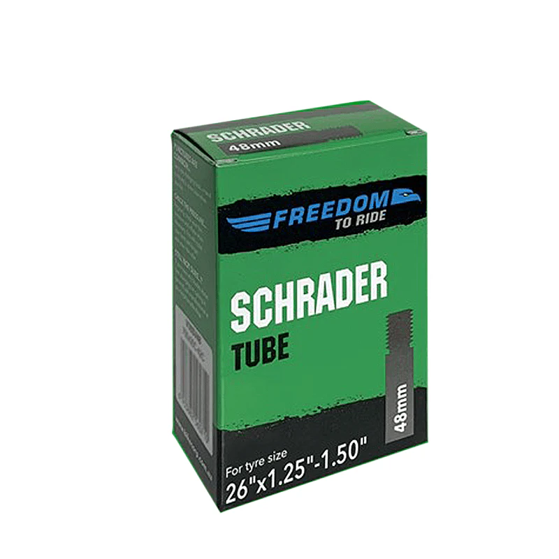 Freedom To Ride Inner Tube - Schrader 48mm Valve - 26" x 1.25-1.50"