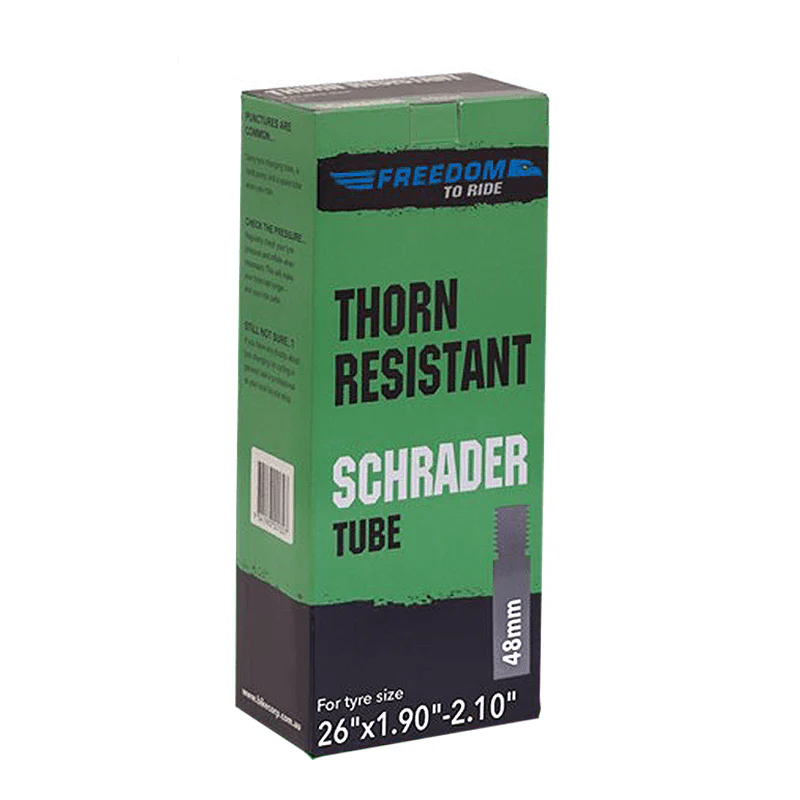 Freedom To Ride Thorn Resistant Inner Tube - Schrader 48mm Valve - 20" x 1.50 - 1.75"