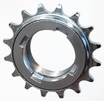 FREEWHEEL 1/8" x 14T, DICTA "4 Notch release" CNC Machined - Silver