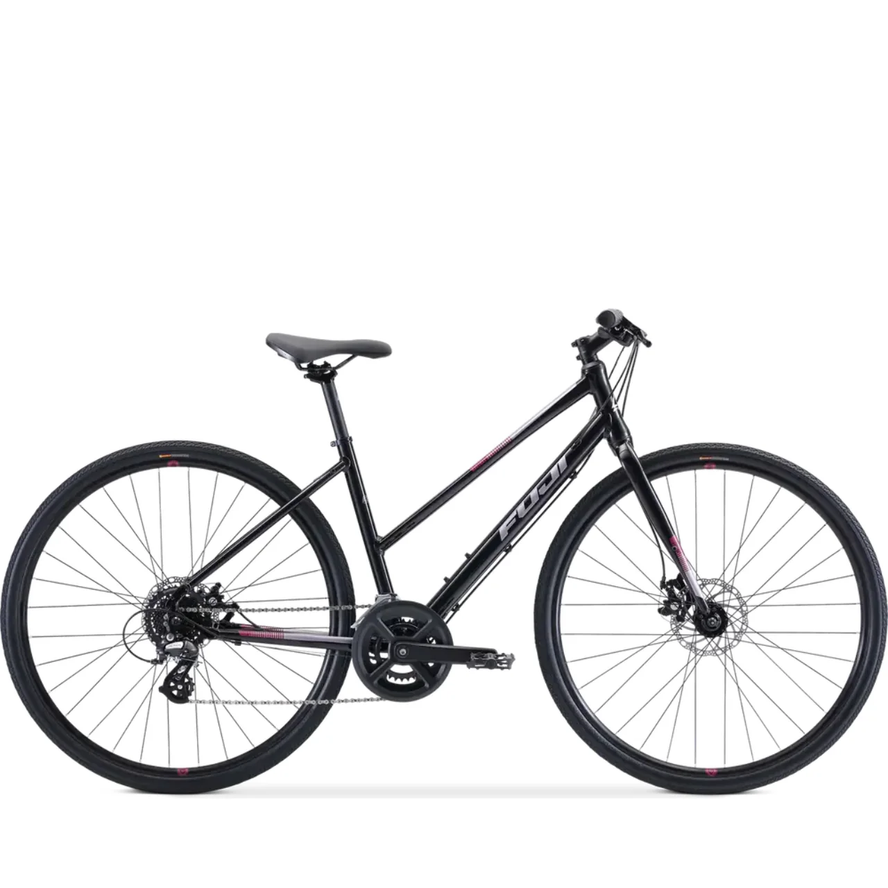 Fuji Absolute 1.9 Commuter Bike - Satin Black