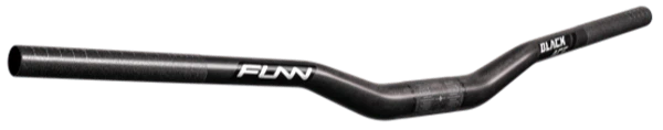 FUNN Black Ace Gen 2 Carbon Handlebar 30mm Rise - Black - Image 2
