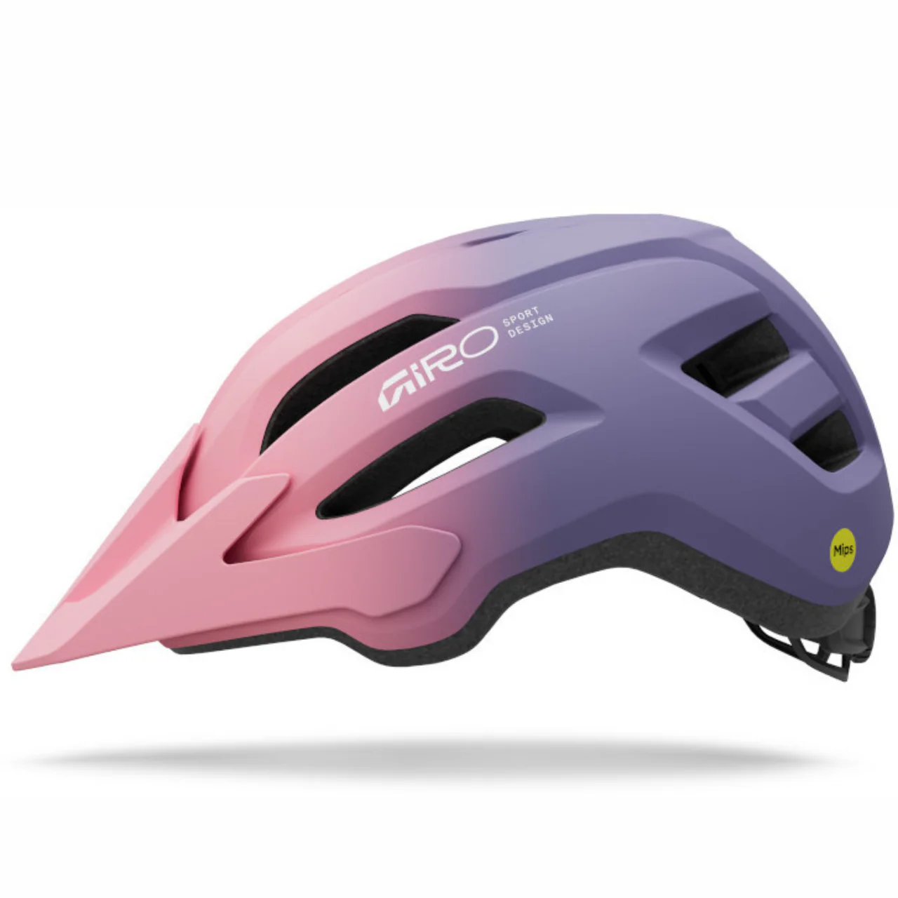 Giro Fixture Youth Mips - Matte Light Pink/Purple - Image 2