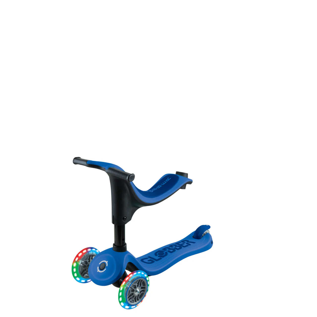 Globber GO UP Sporty Lights Convertible Scooter - Image 4