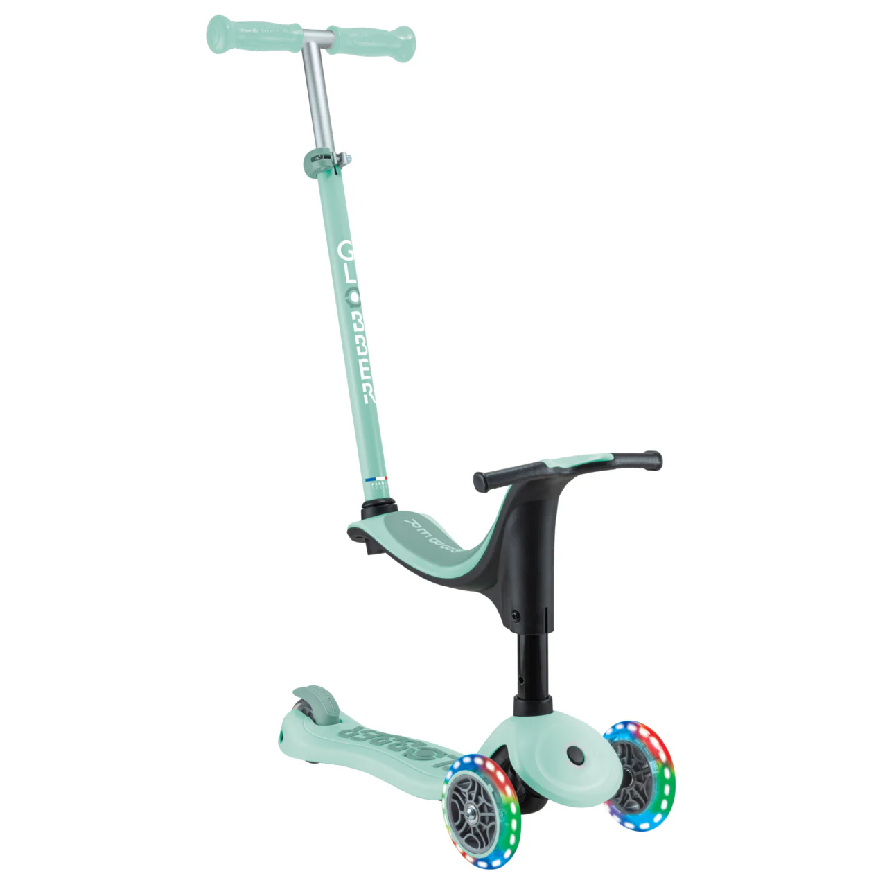 Globber GO UP Sporty Lights Convertible Scooter - Image 6