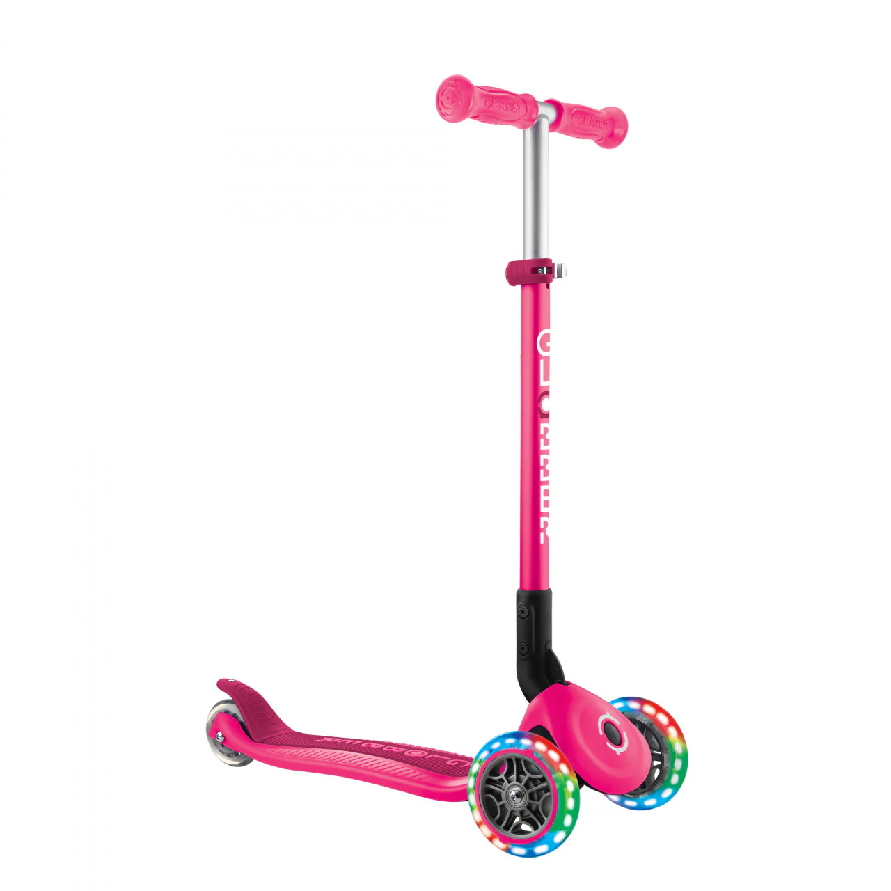 Globber PRIMO Foldable Lights 3 Wheel Scooter - Image 7