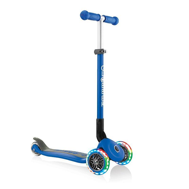 Globber Primo Foldable 3 Wheel Scooter w/ Lights - Image 2