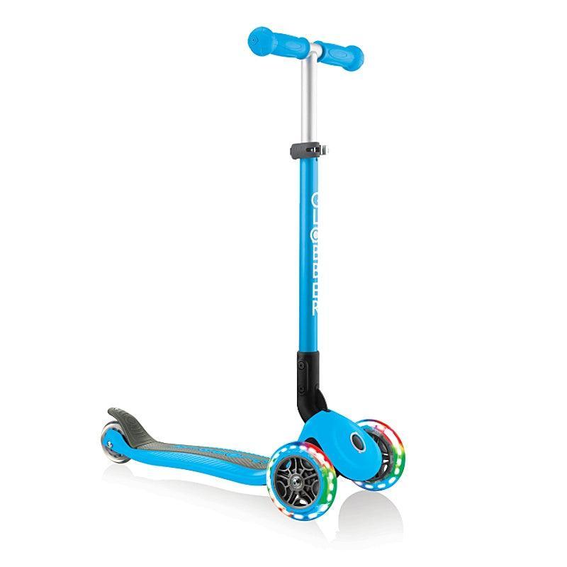 Globber Primo Foldable 3 Wheel Scooter w/ Lights - Image 3
