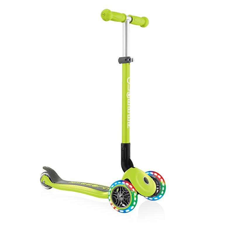 Globber Primo Foldable 3 Wheel Scooter w/ Lights - Image 4