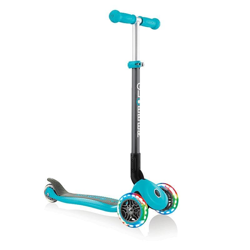 Globber Primo Foldable 3 Wheel Scooter w/ Lights - Image 6