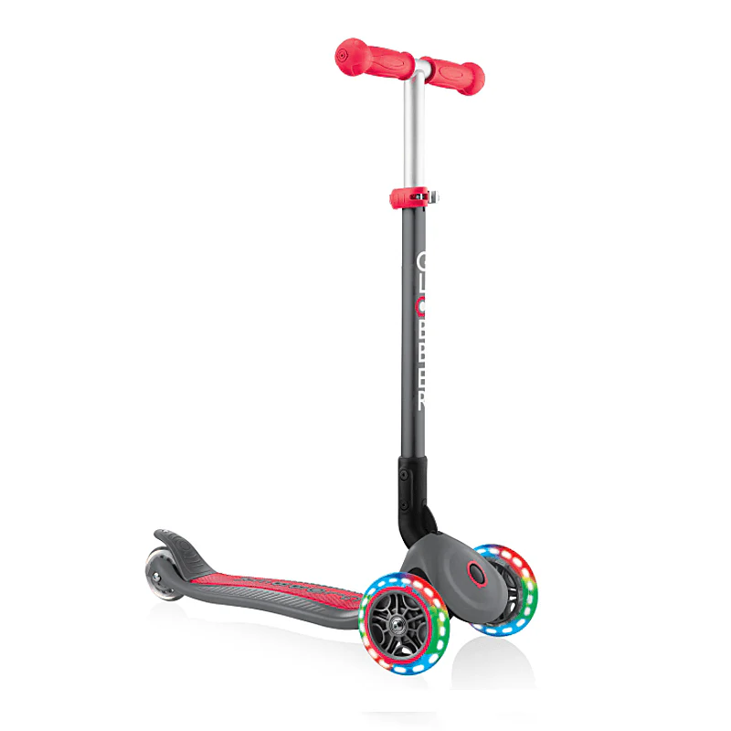 Globber Primo Foldable 3 Wheel Scooter w/ Lights - Image 7