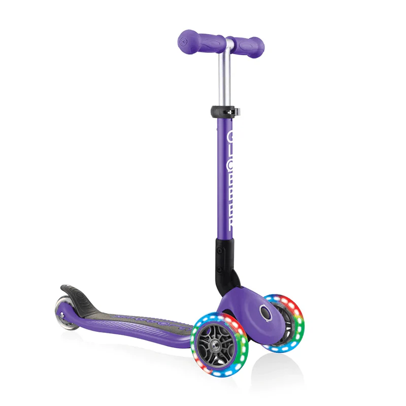 Globber Primo Foldable 3 Wheel Scooter w/ Lights - Image 8