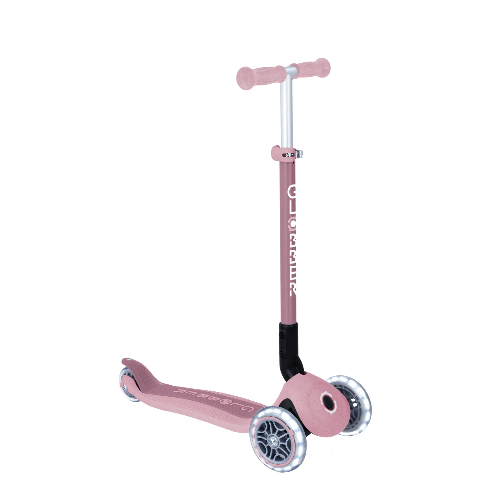 Globber Primo Foldable Lights Ecologic 3 Wheel Scooter - Image 3