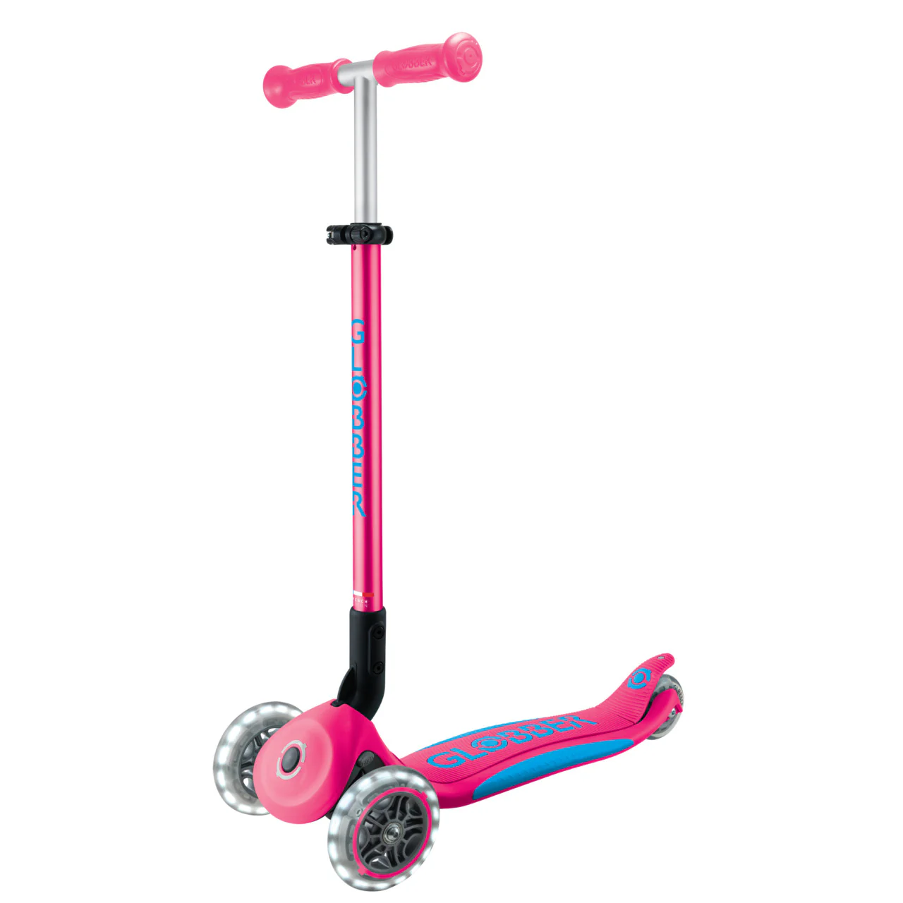 Globber Primo Foldable Plus Lights 3 Wheel Scooter - Image 5