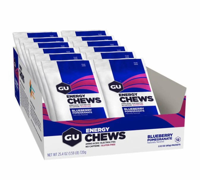 GU Energy Chews, Blueberry Pomegranate Flavour (Sold Individually)