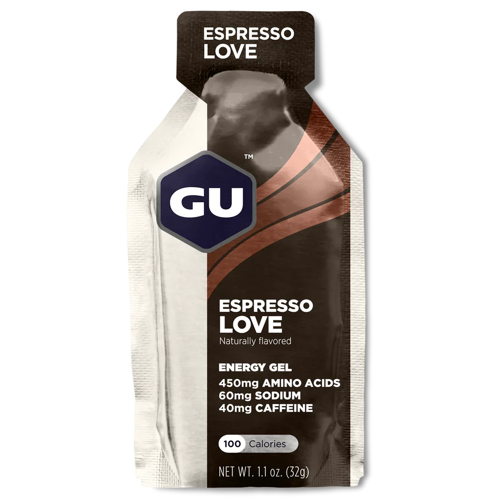 GU Espresso Love Caffeinated Energy Gel 32g