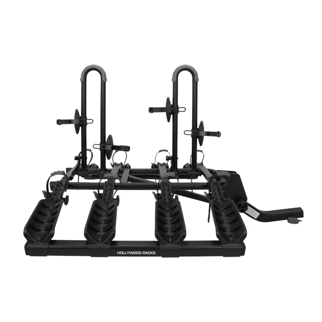 Hollywood Racks Destination 4 Hitch Bike Rack | 4-Bike Carrier + FREE Plate Holder & Light Bar - Image 4