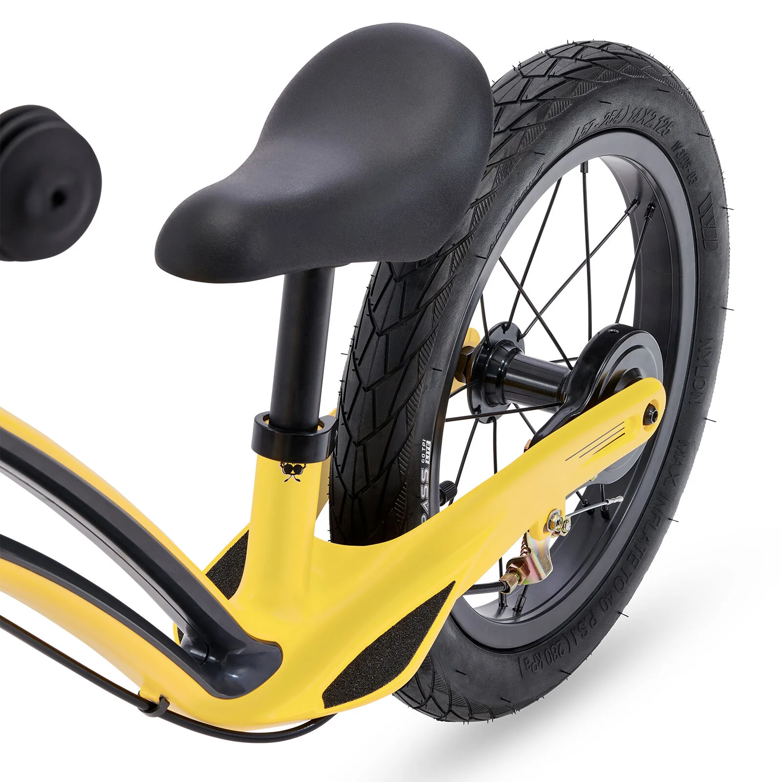 Hornit AIRO 14 inch Balance Bike - Yellow - Image 5