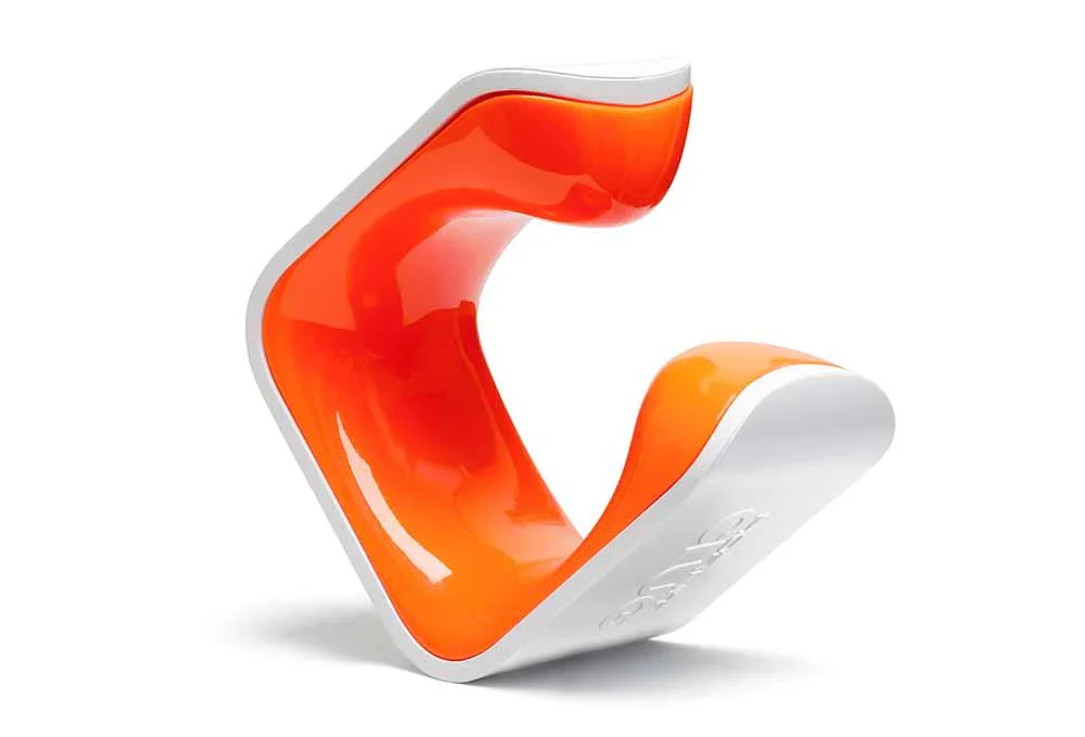 Hornit Clug MTB XL Bike Rack – White / Orange