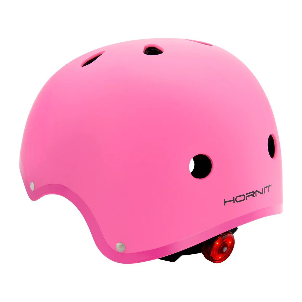 Hornit Cycle Helmet w/ LED Light - Flamingo Pink - Image 3