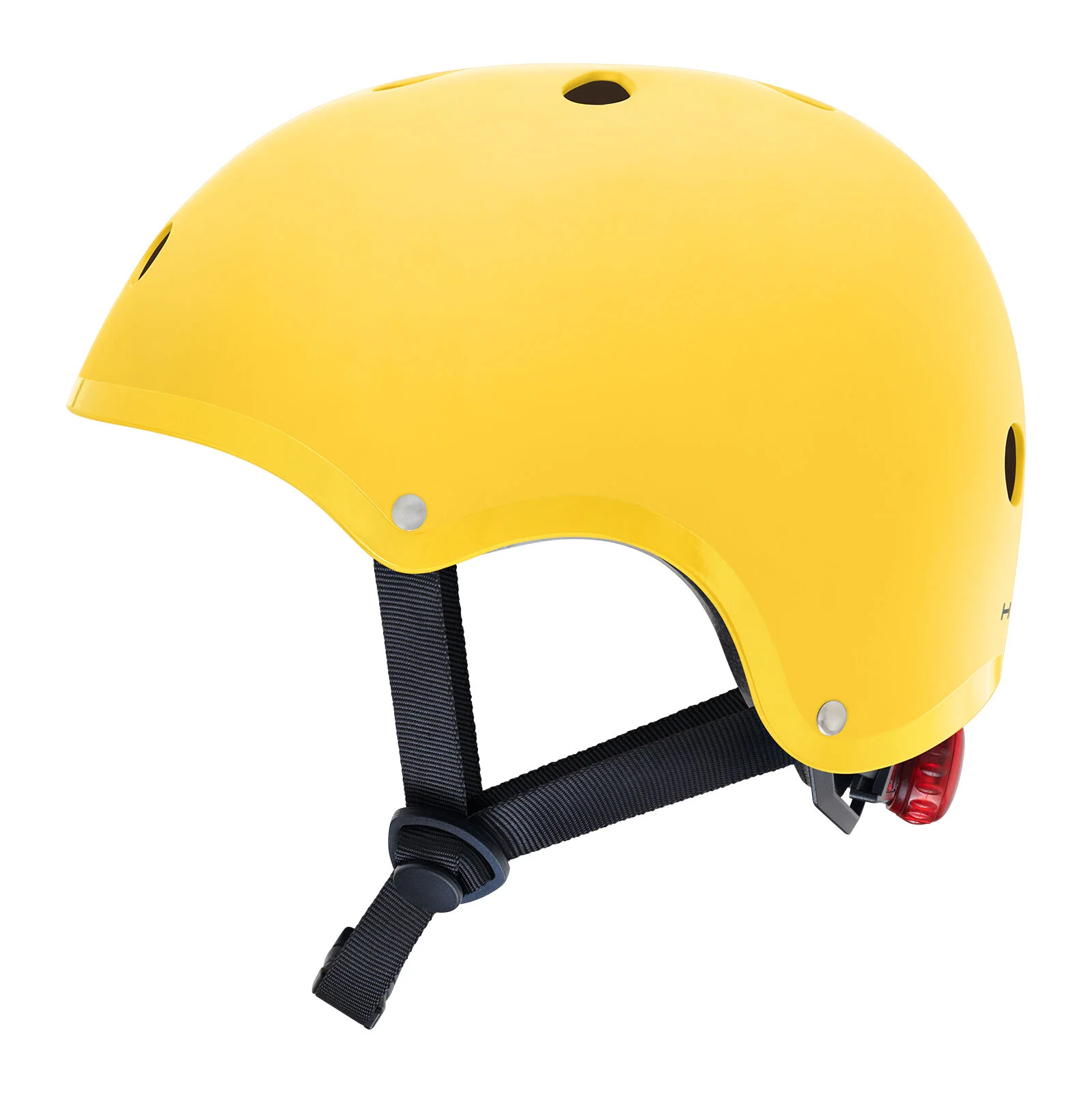 Hornit Cycle Helmet w/ LED Light - Hammer Yellow - Image 2