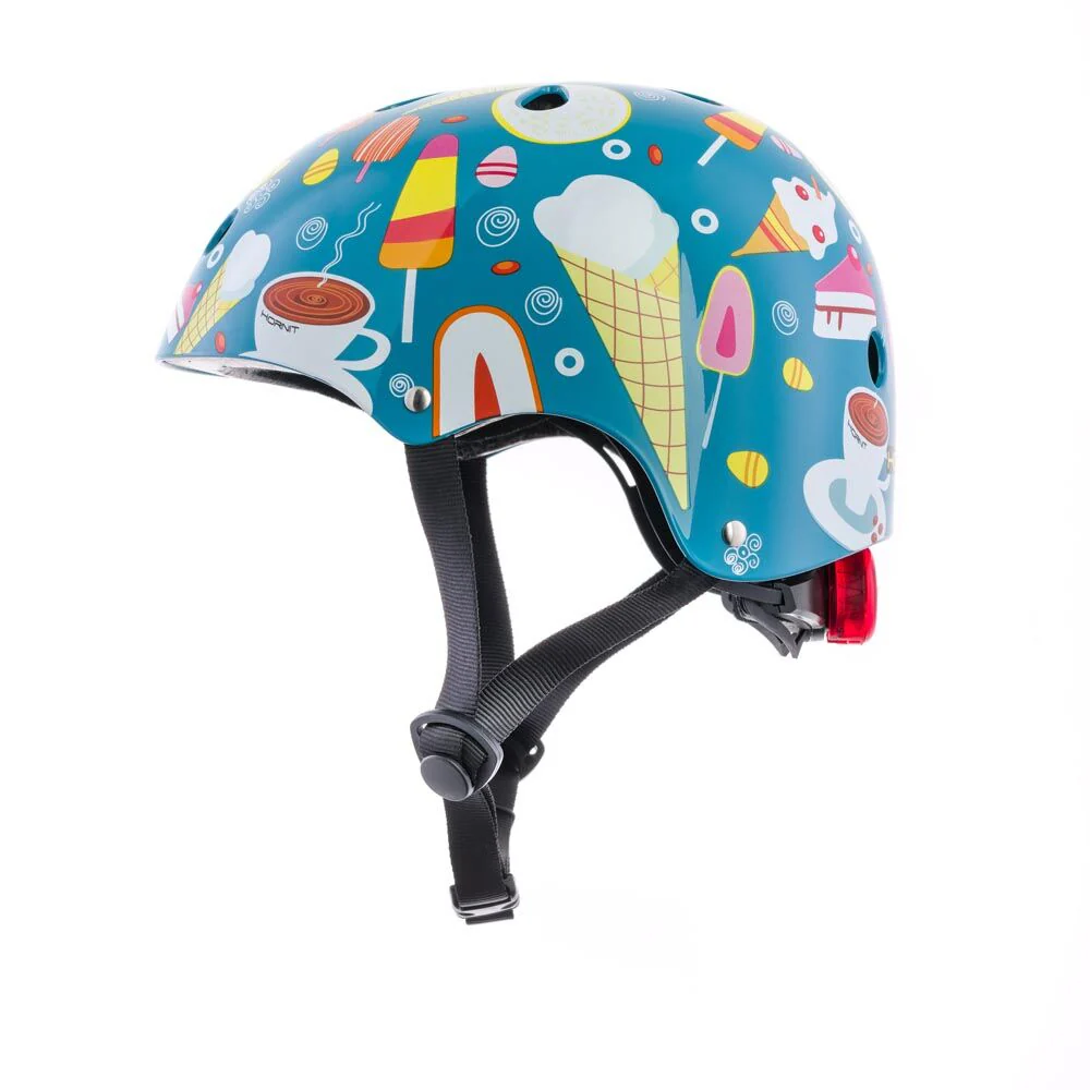Hornit Cycle Helmet w/ LED Light - IceCream - Image 2